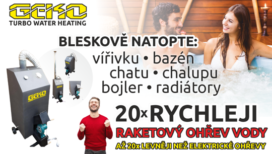 Raketový ohřev vody